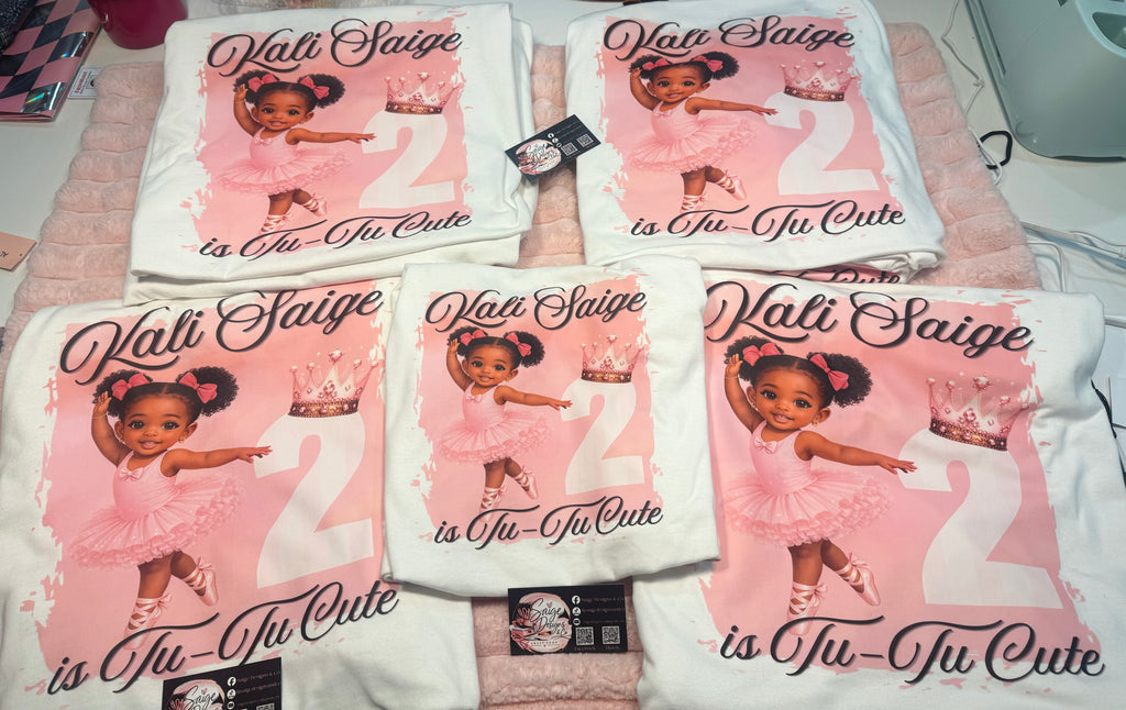 Custom Kids Birthday Shirts
