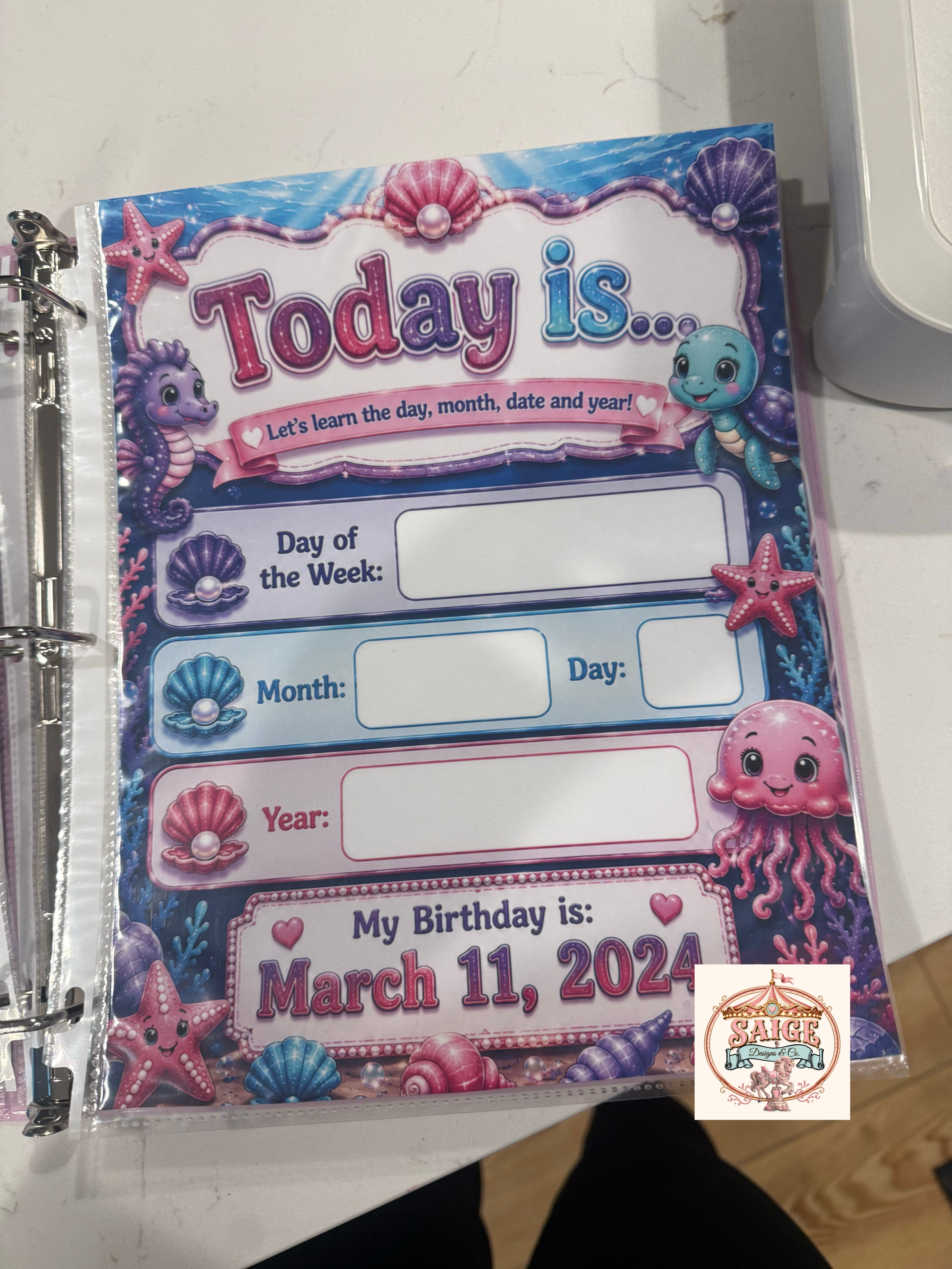 Premium Learning Binder