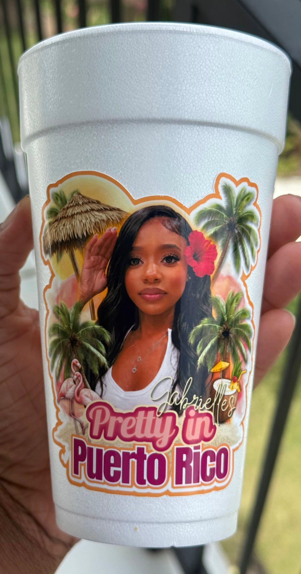Custom Party Styrofoam cups