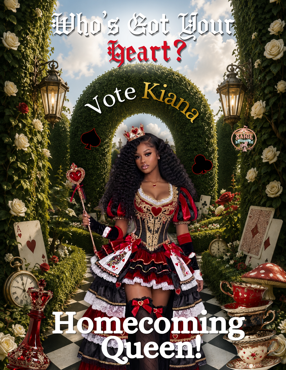 Who’s Got Your Heart? Homecoming Campaign Digital Flyer