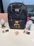 Custom Diaper Bag and Bottle Set