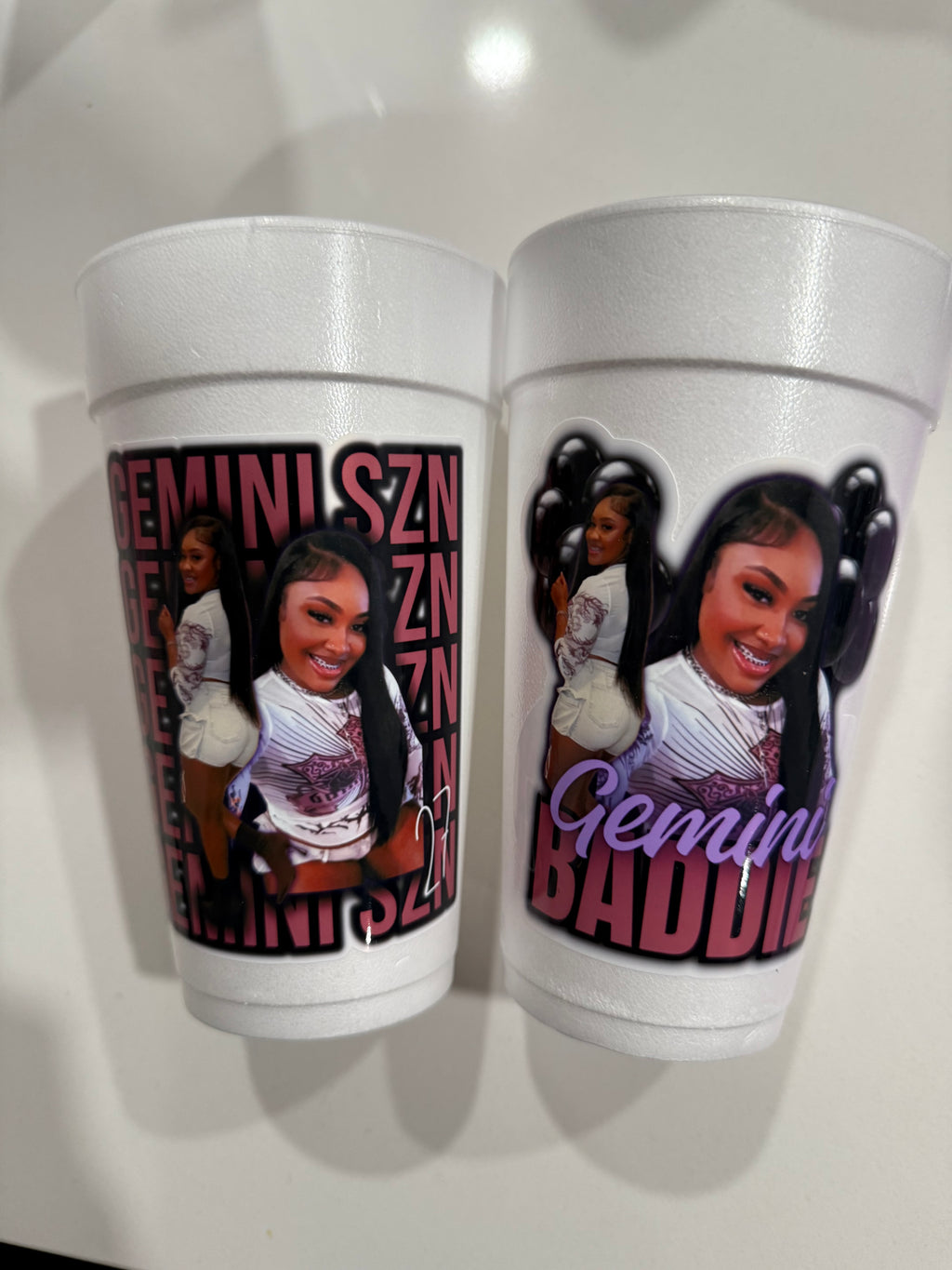 Custom Party Styrofoam cups