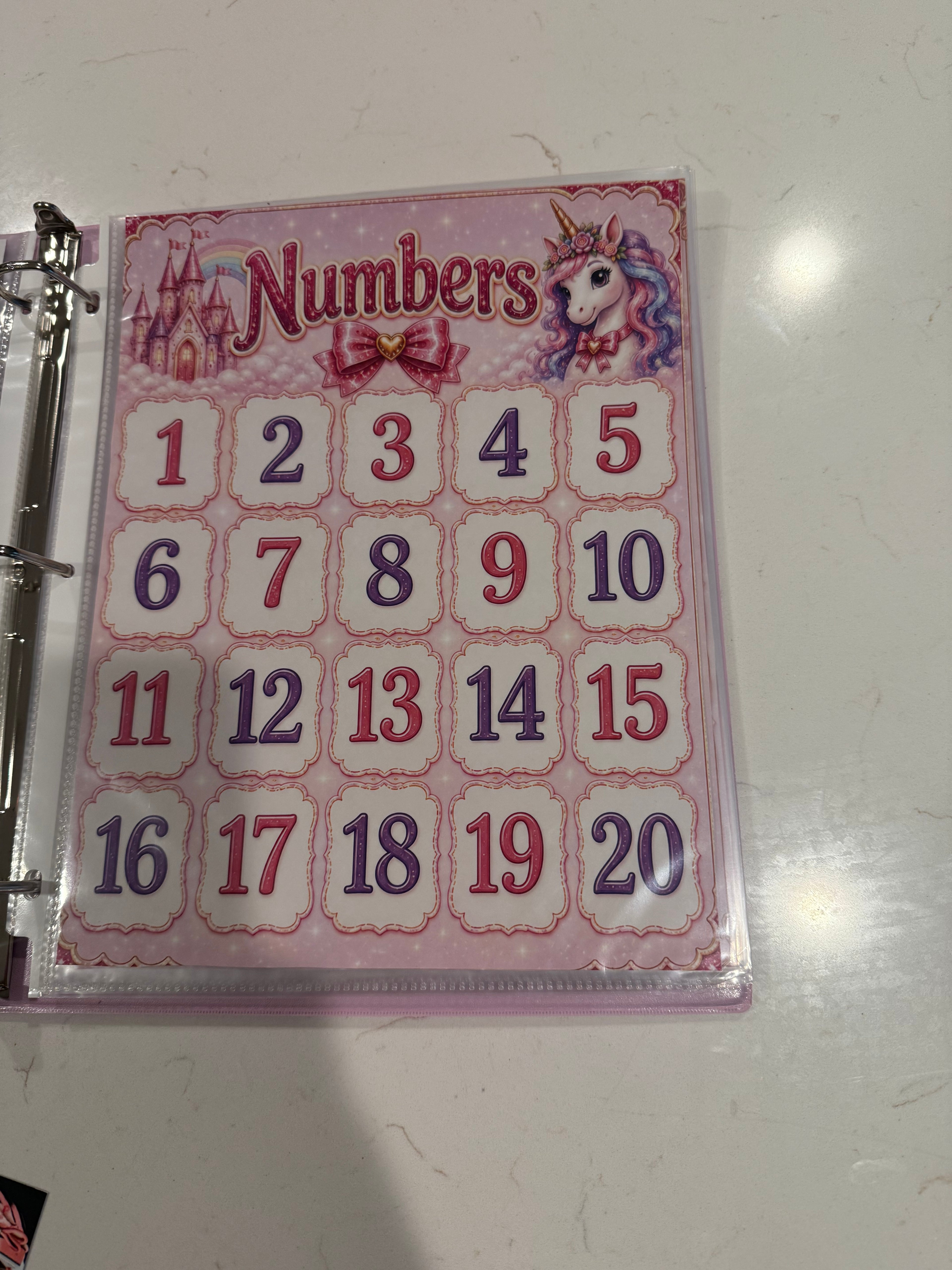 Basic Learning Binder