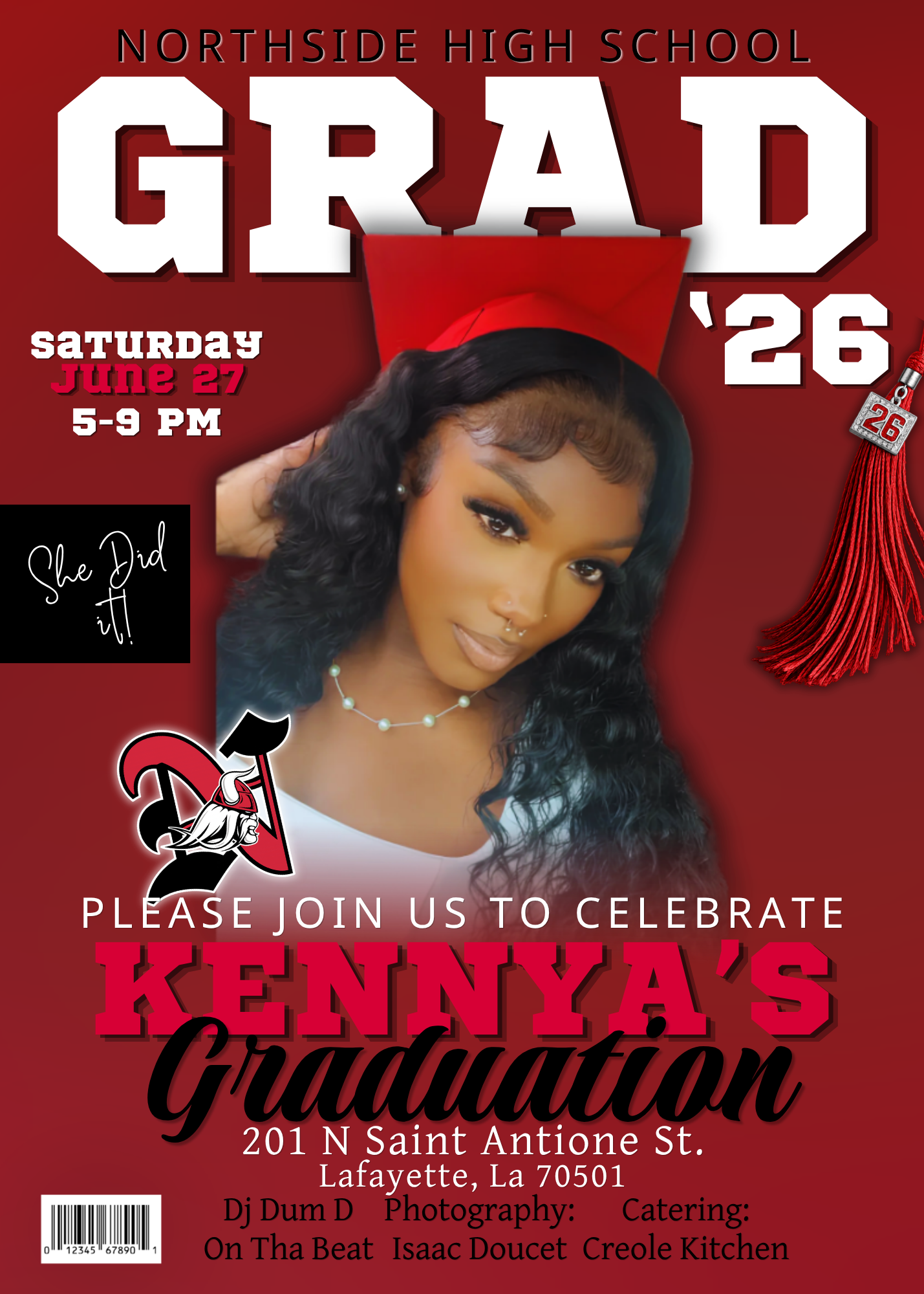 Grad Invitation (Digital File)